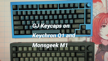 Ghost Judges Keycaps on Keychron Q1 and Monsgeek M1